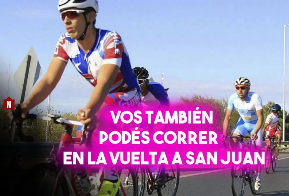 Vos también podes correr en la Vuelta a San Juan