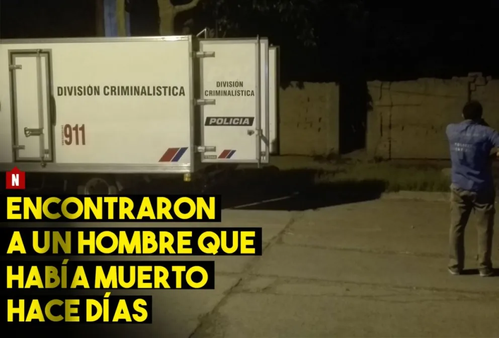 Encontraron a un hombre que había muerto hace días