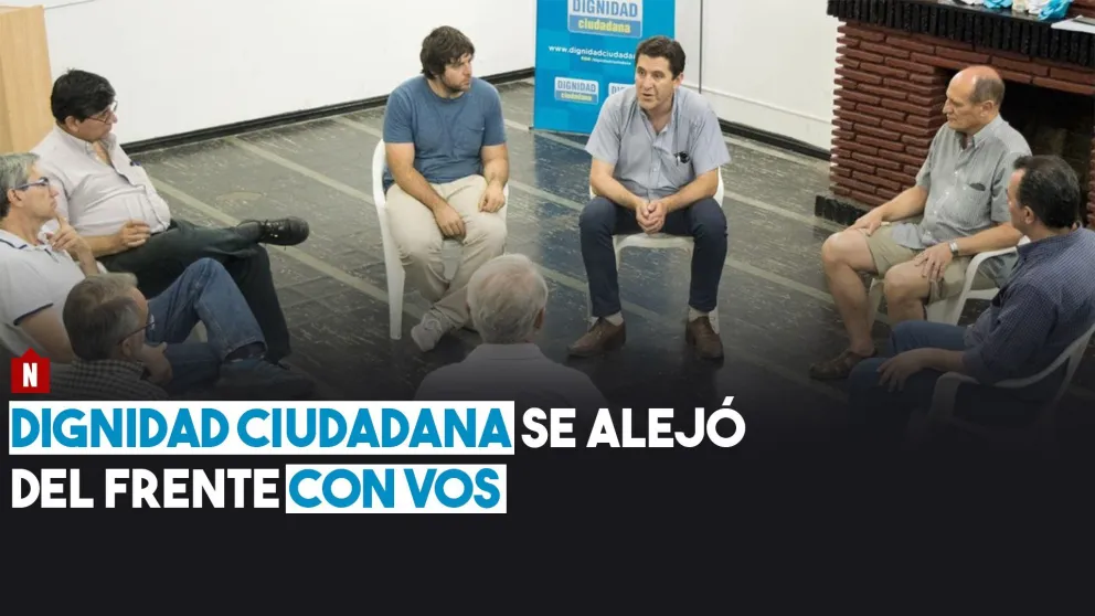 Dignidad Ciudadana se alejó del frente Con Vos