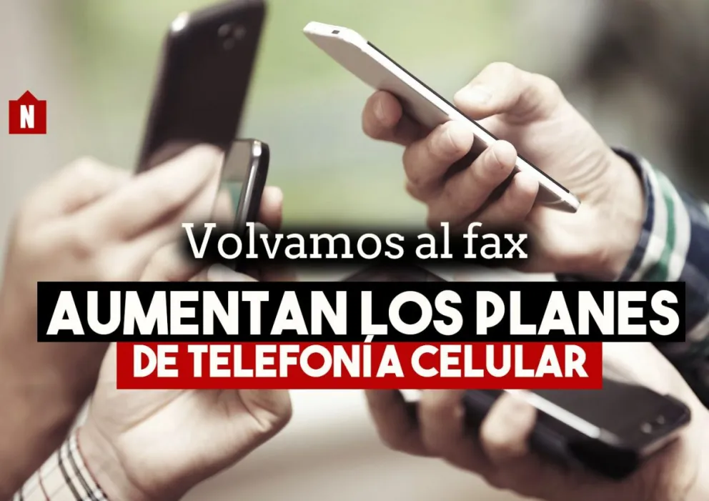 Los planes de celulares aumentan un 18%