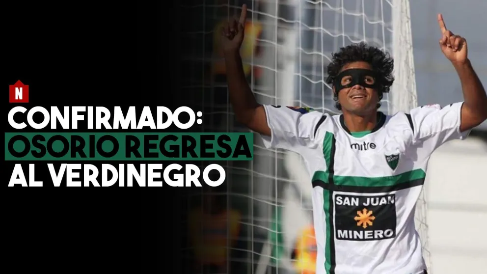 San Martín confirmó la vuelta de Humberto Osorio