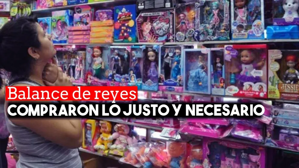 La venta de juguetes en Reyes solo aumentó un 0,5%