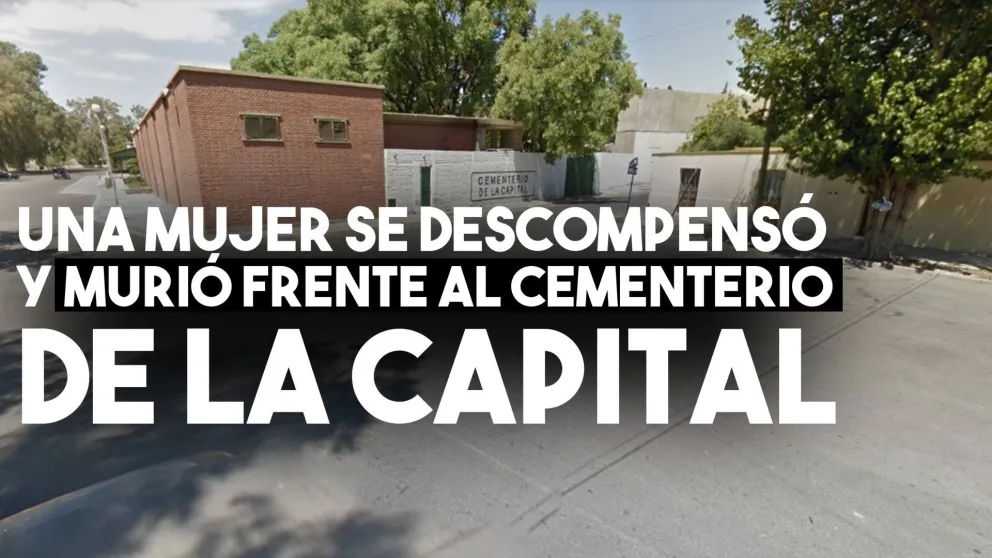 Una mujer murió enfrente del cementerio de Capital