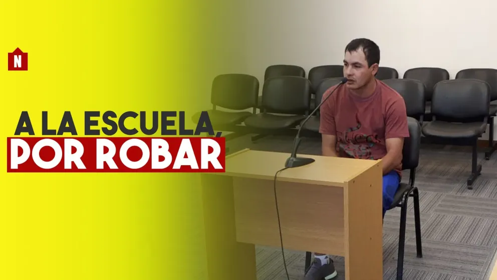 A la escuela por robar