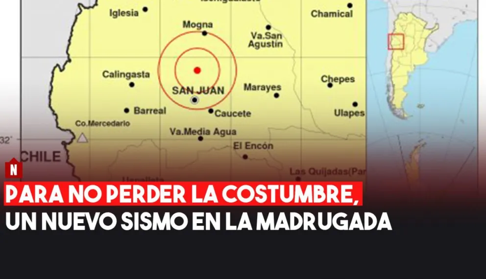 Temblor de martes por la madrugada