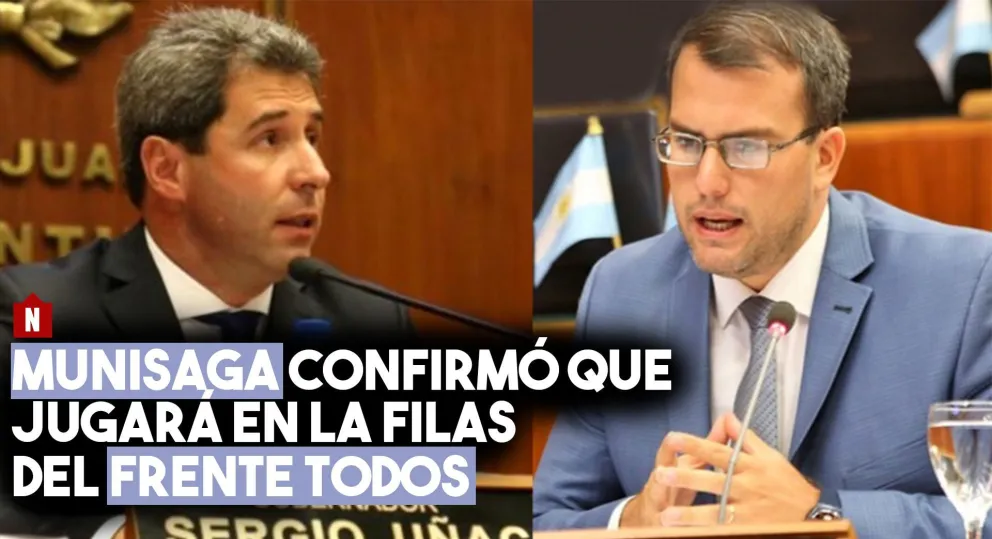 Munisaga confirmó que "Somos San Juan" se integra al frente "Todos"