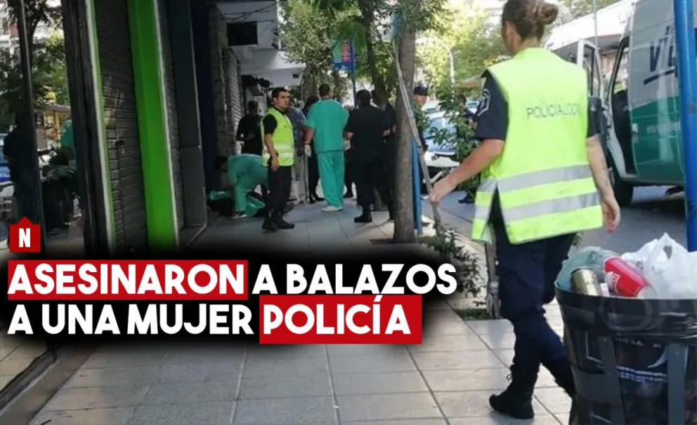Asesinaron a una mujer policía a sangre fría