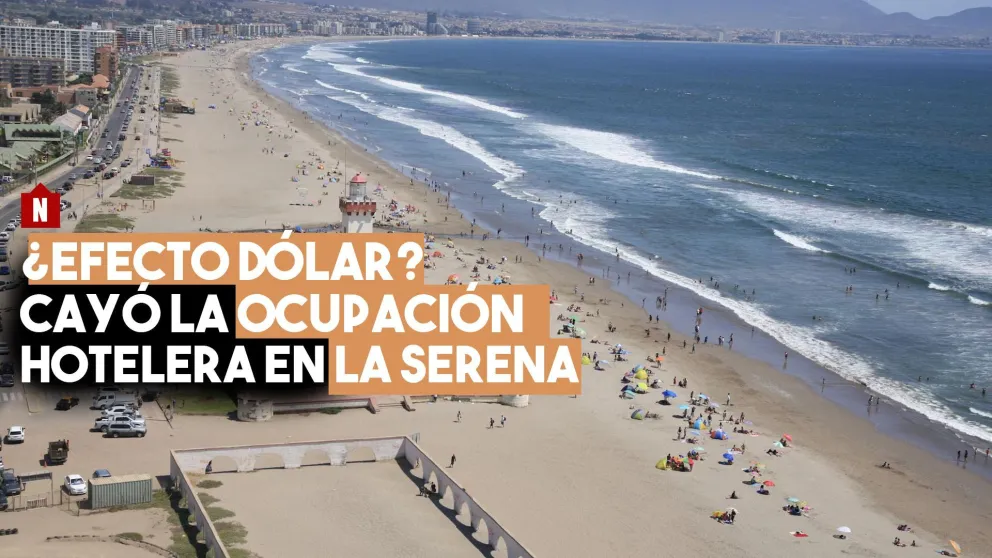 Cayó la ocupación hotelera en La Serena