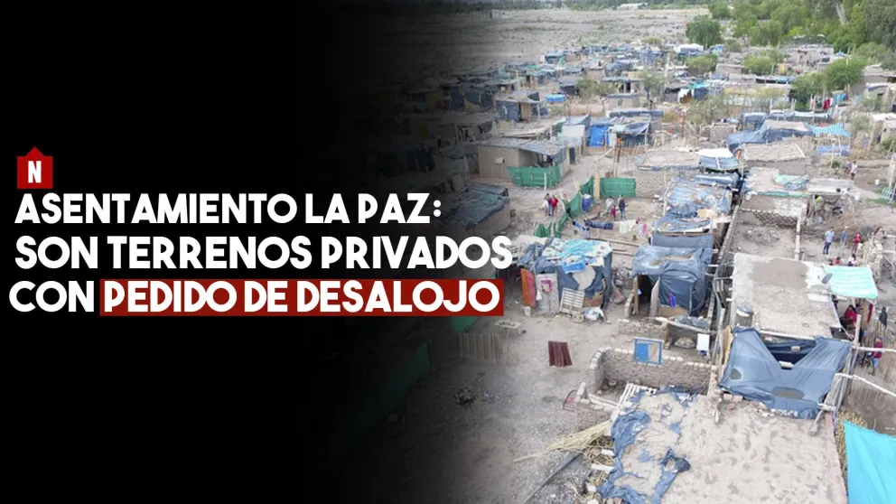 Asentamiento La Paz: la lluvia dejó al descubierto varios problemas