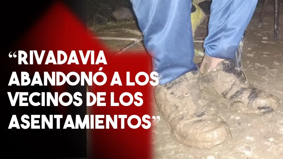 "Rivadavia abandonó a los vecinos de los asentamientos"
