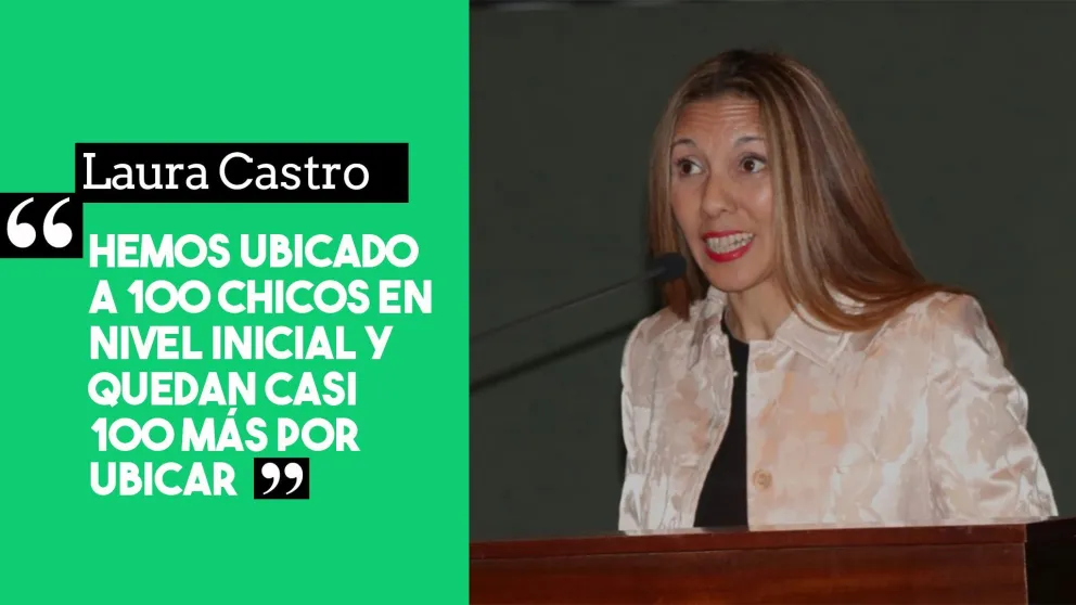 Laura Castro: "Hemos ubicado a 100 chicos y quedan alrededor de 100 por ubicar"