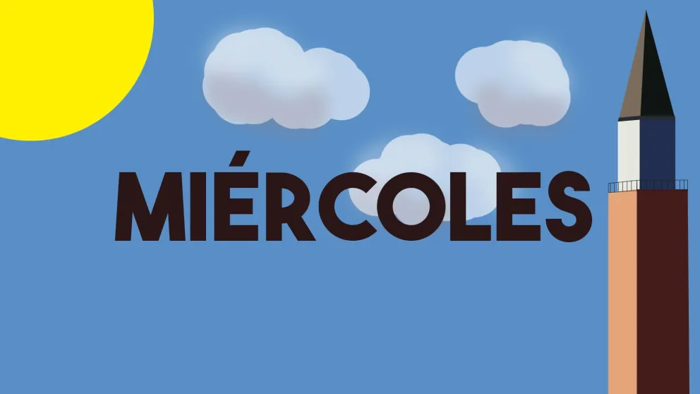 Miércoles agradable y algo nuboso