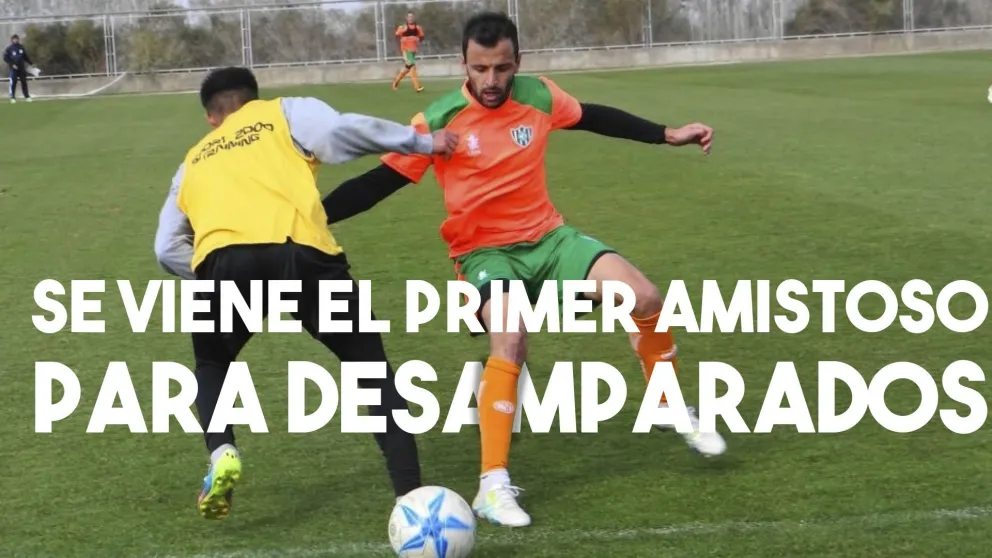Se viene el primer amistoso para Desamparados