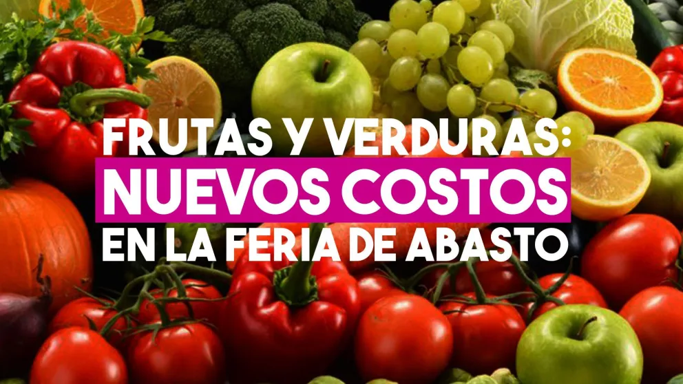 Nuevos precios para frutas y verduras