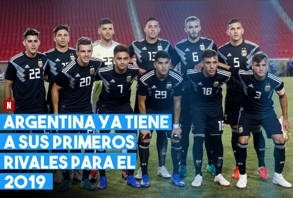 Argentina ya tiene a sus primeros rivales del 2019