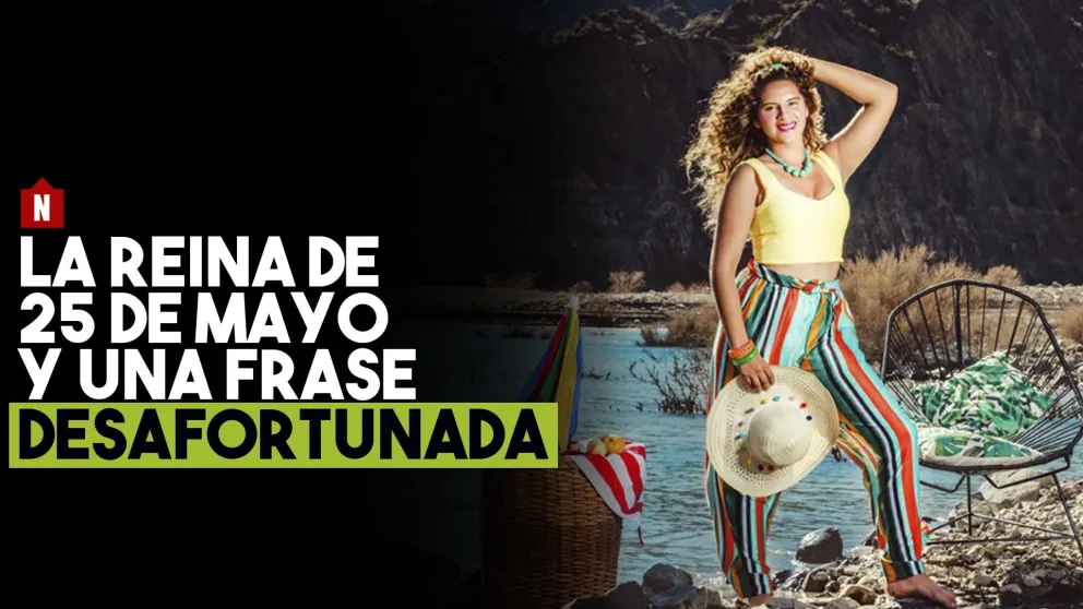 La reina de 25 de Mayo trató de yarcos a los vecinos del departamento