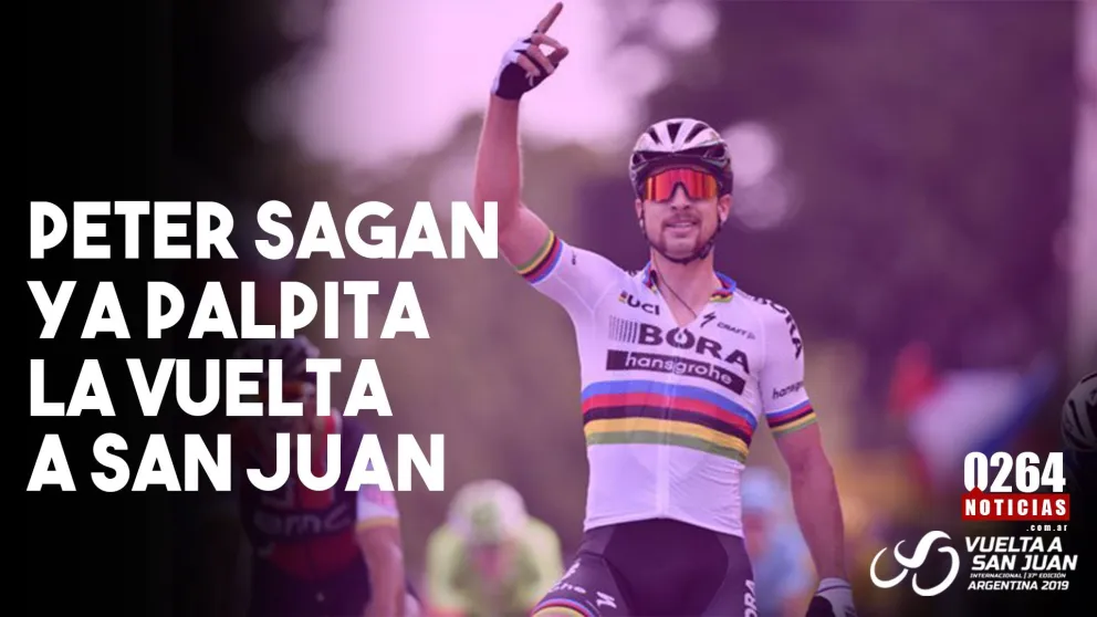 Vuelta a San Juan: Peter Sagan envió un mensaje a los sanjuaninos