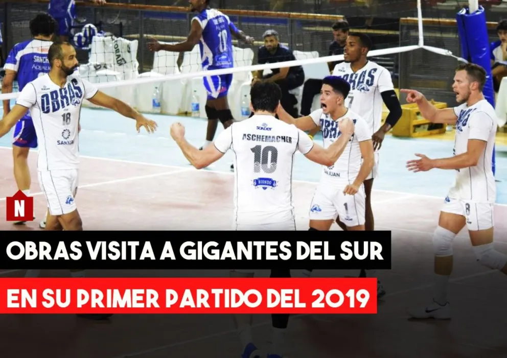 Obras visita a Gigantes en el primer partido del 2019