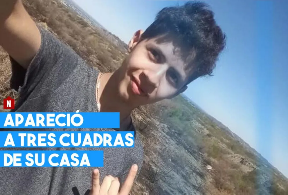 Apareció el adolescente que se fue de su casa en Pocito