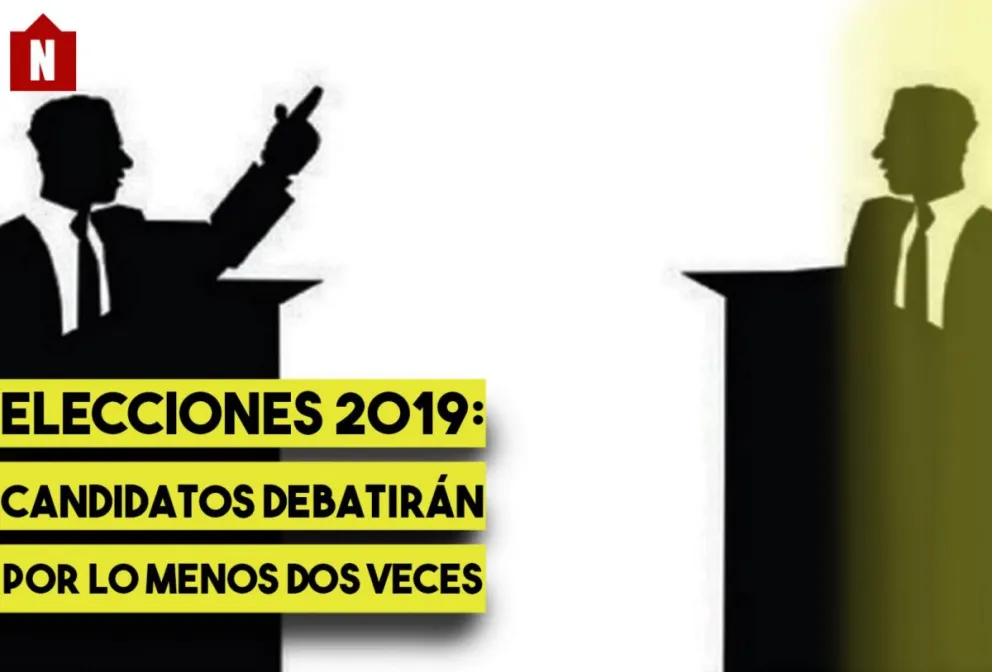 Elecciones 2019: candidatos a presidente deberán debatir al menos dos veces