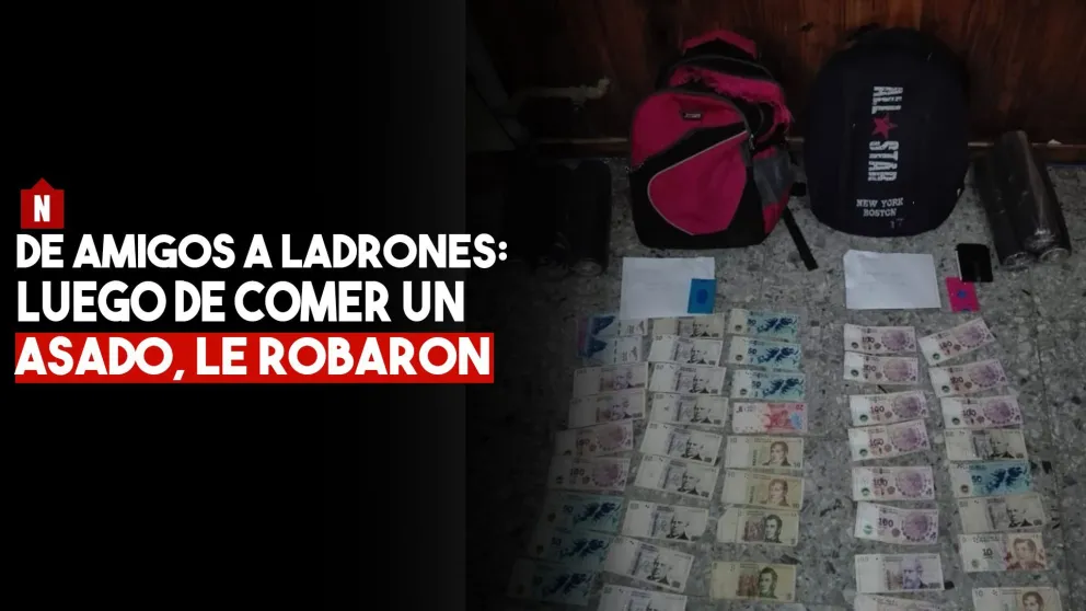 Pocito: le robaron dinero y pertenencias, pero los atraparon