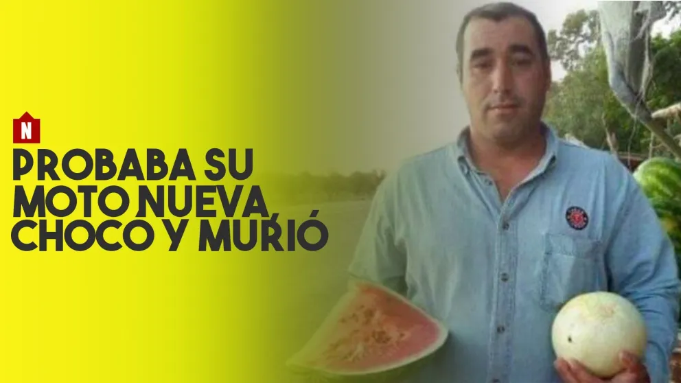Probaba su nueva moto, chocó contra un auto y murió