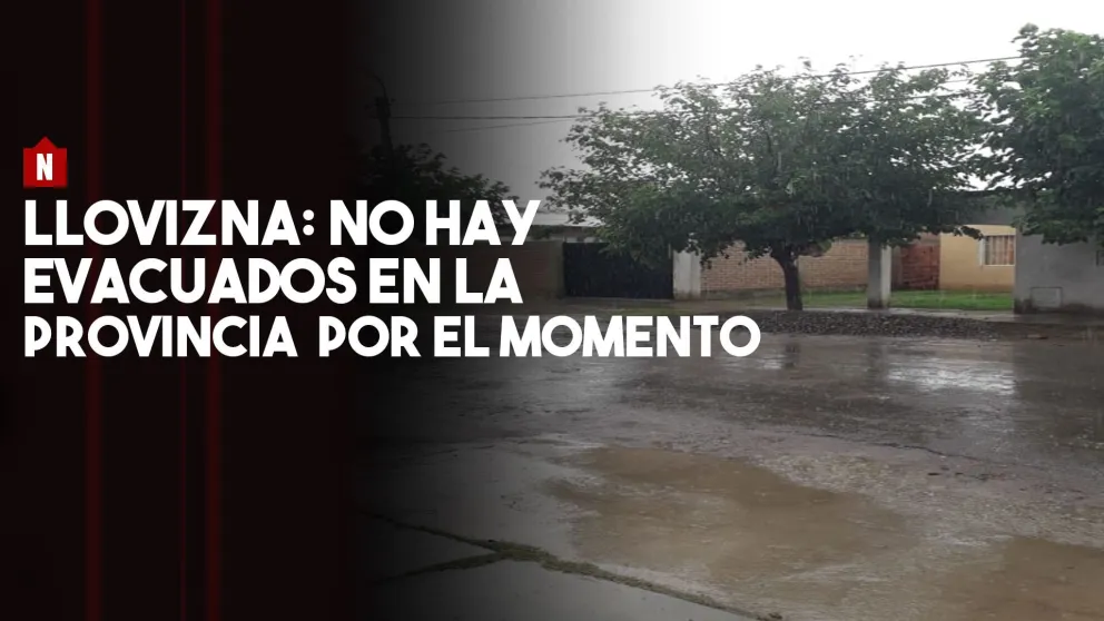 Por el momento no hay damnificados por la intensa llovizna