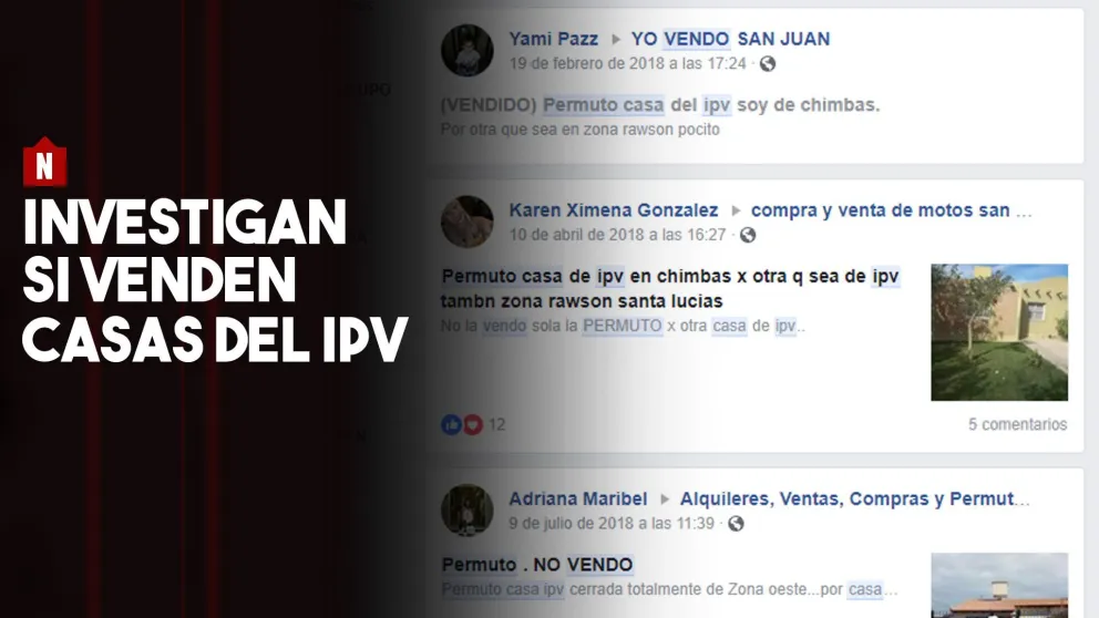 ¿Se venden las casas del IPV apenas las entregan?