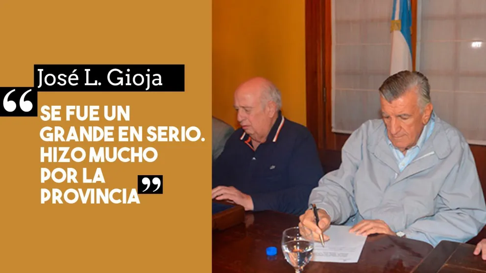 Muerte de Walter Lima: así lo recordó Gioja