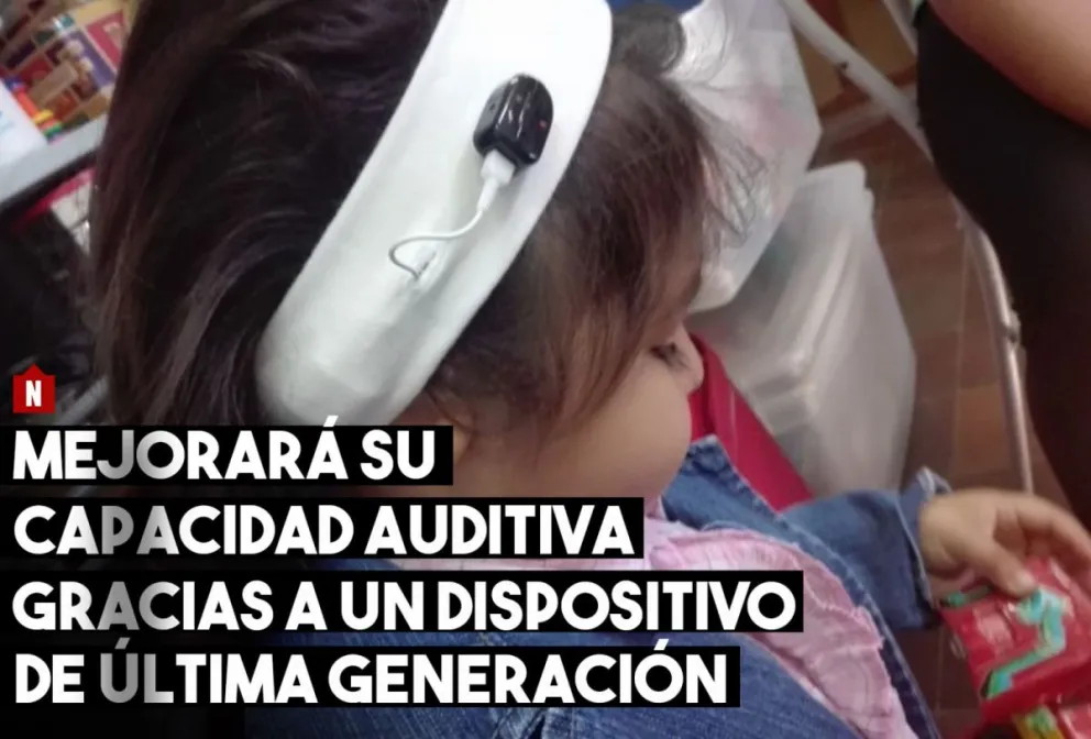 Una nena mejorará su capacidad auditiva gracias a una intervención realizada en el hospital Rawson
