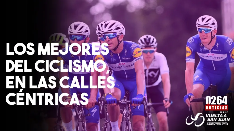 En la presentación de la Vuelta, los ciclistas correrán por la ciudad