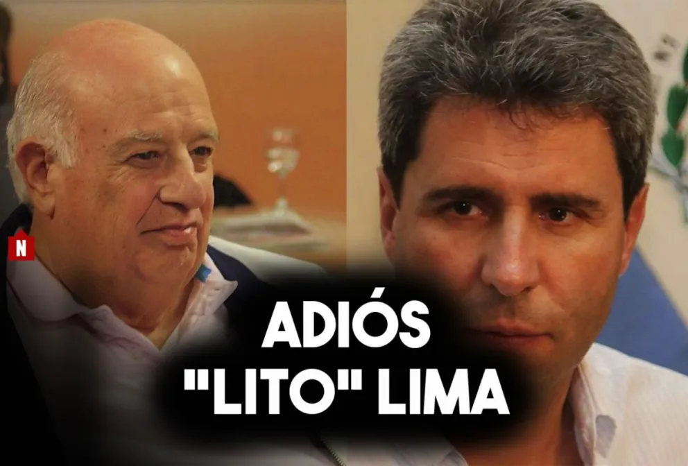 El gobernador despidió a Walter Lima