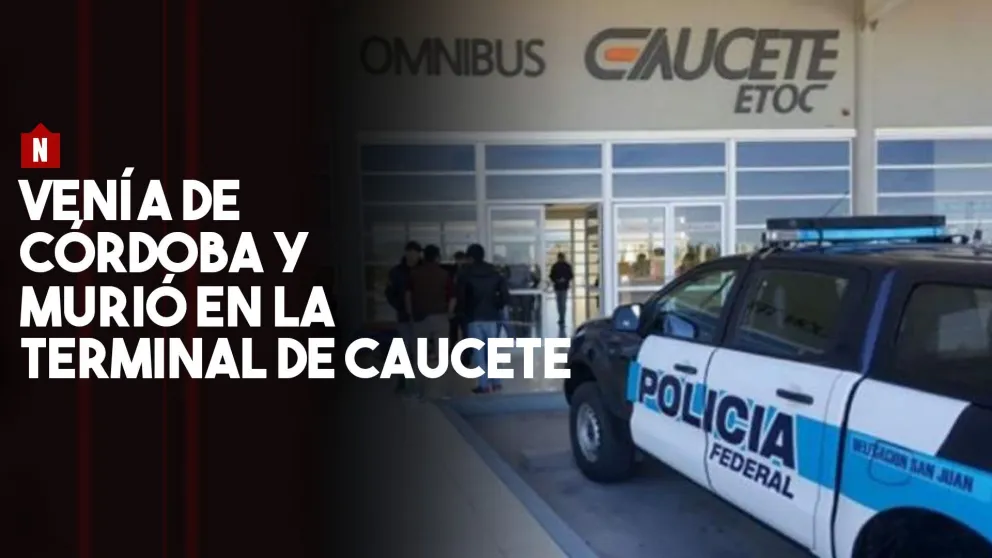 Murió una mujer en la terminal de Caucete