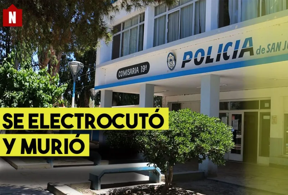 Un anciano recibió una descarga eléctrica y murió