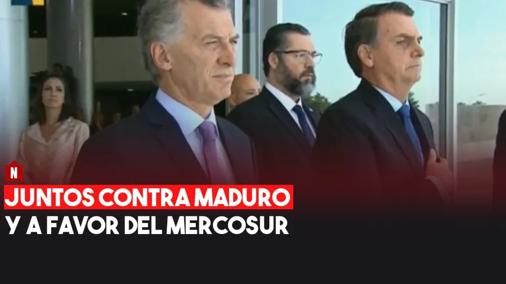 "Es una dictadura", coincidieron ambos presidentes sobre Venezuela