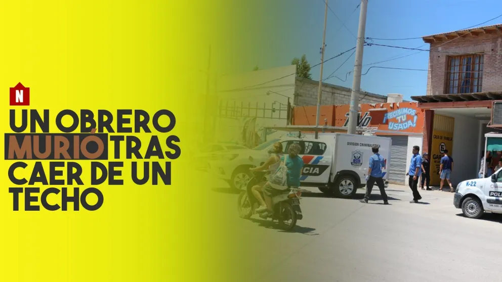 Un obrero murió tras caer de un techo mientras trabajaba