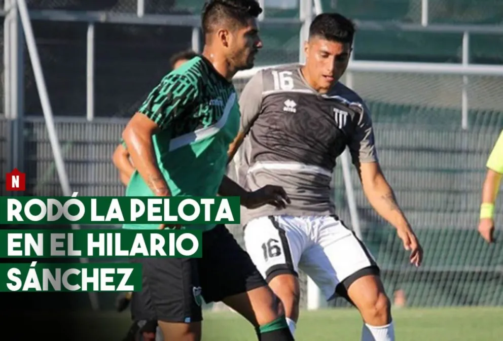 El Verdinegro probó el equipo antes del comienzo de la Superliga