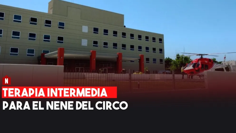Salió de terapia el niño que se lesionó con la caída de la carpa del  circo