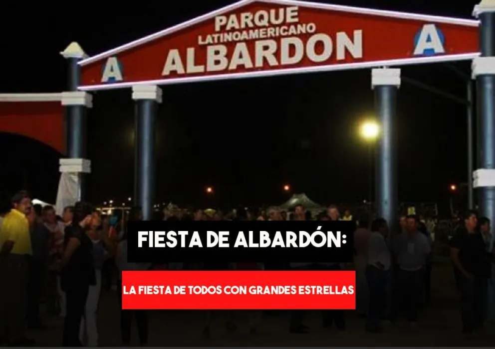 Fiesta de Albardón: mucha música y un gran patio de comidas