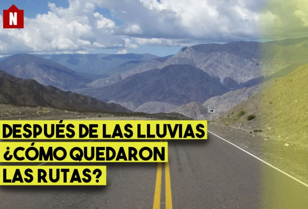 Después de la lluvia, ¿cómo quedaron las rutas?
