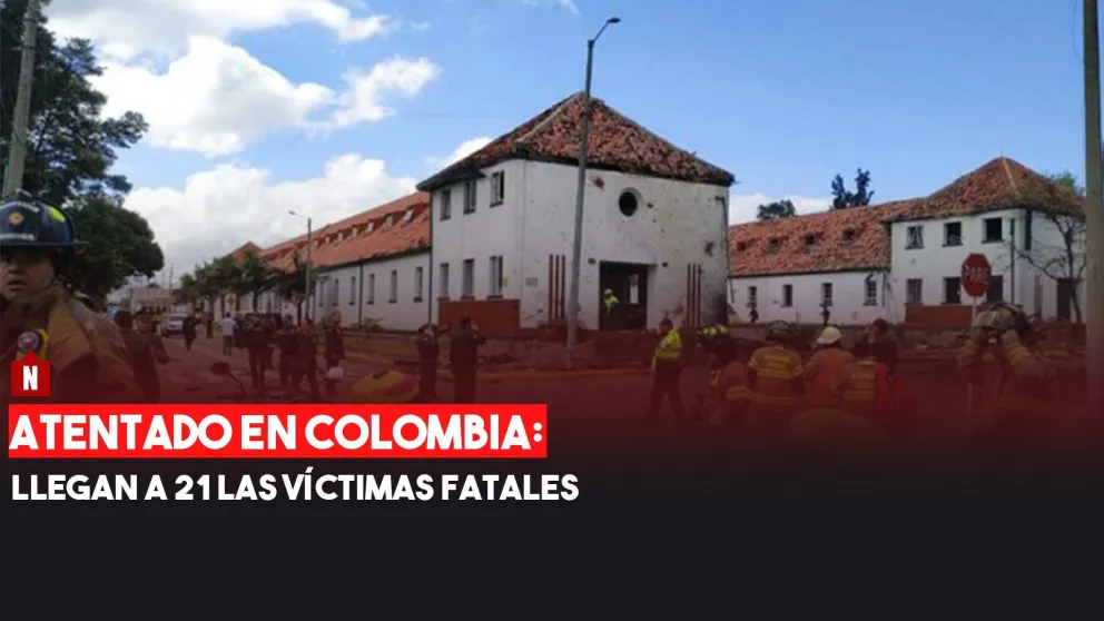 Atentado en Colombia: llegan a 21 los fallecidos por la explosión del coche bomba