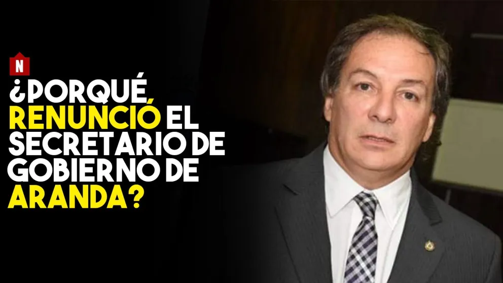 Renunció el secretario de Gobierno de Franco Aranda