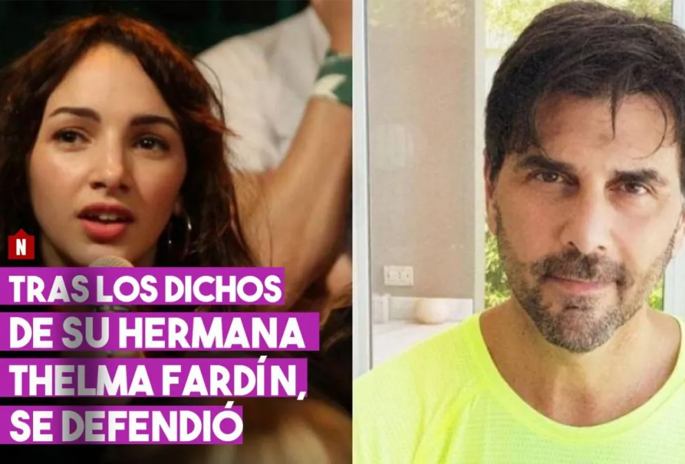 Thelma Fardín le respondió a su hermana