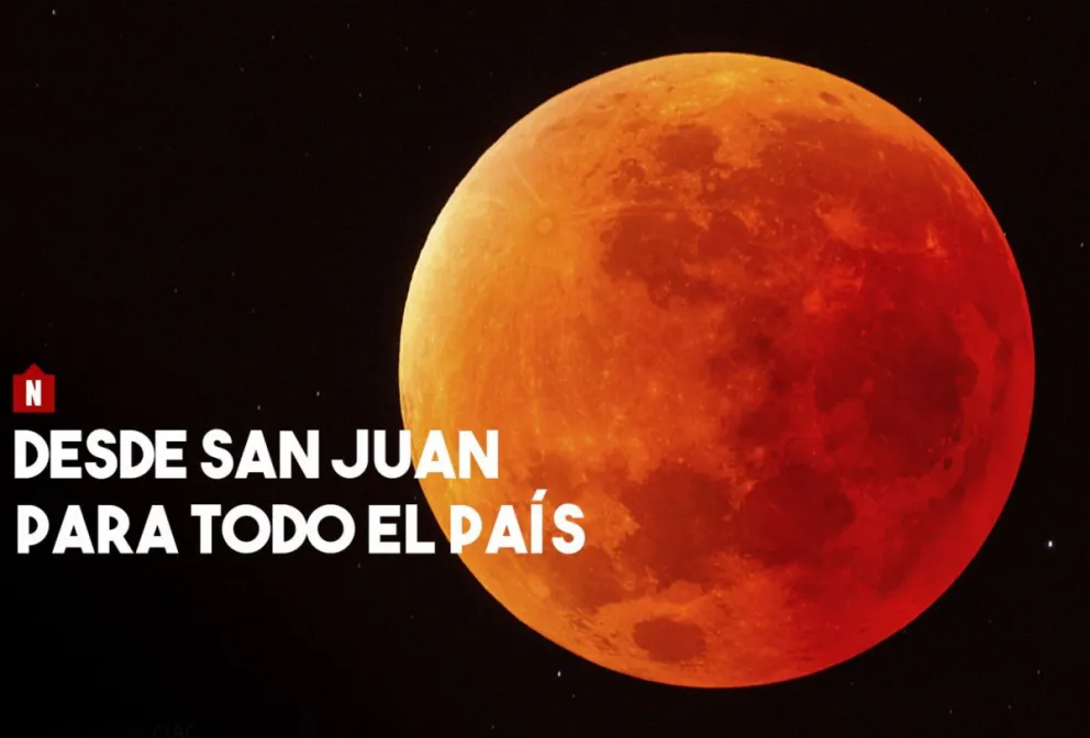 La luna roja se verá en vivo desde Ischigualasto para todo el país