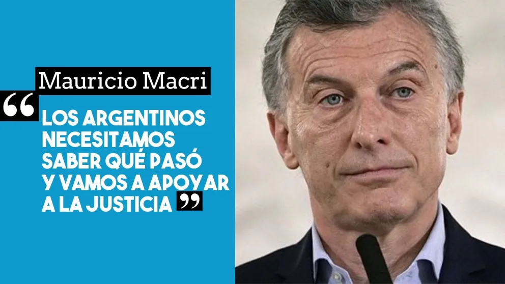 Macri sobre el caso Nisman: "Vamos a apoyar a la Justicia hasta alcanzar la verdad"