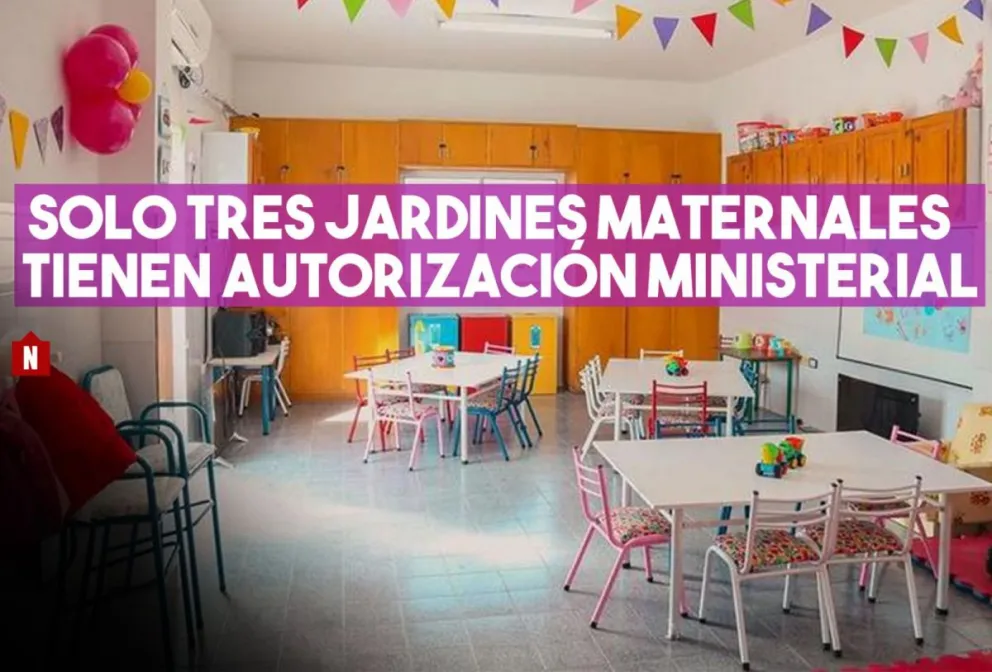 Sólo tres jardines maternales cuentan con aval del Ministerio de Educación