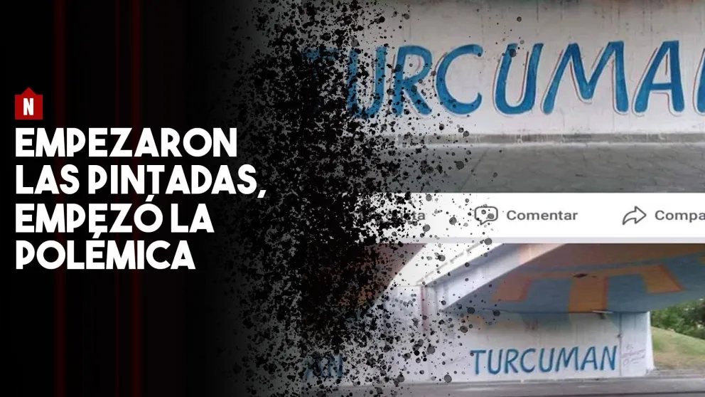 Las redes estallaron por esta pintada