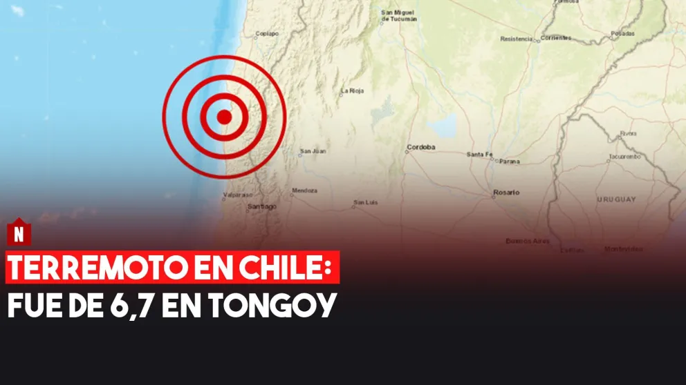 Terremoto en Chile: fue de 6,7 en Tongoy