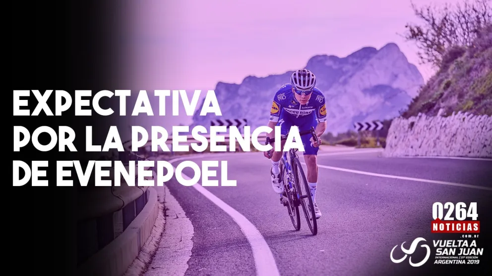 Expectativa por la presencia de Evenepoel en la Vuelta a San Juan