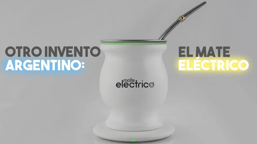 Otro invento argentino: el mate eléctrico